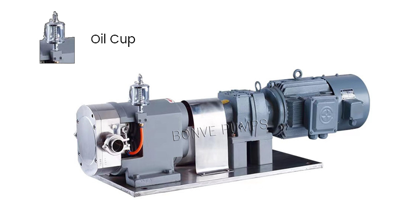 V-inlet rotary lobe pumps/ Rotor pumps with oil lubrication