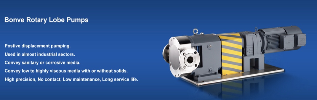 Rotary lobe pumps for PVC resin