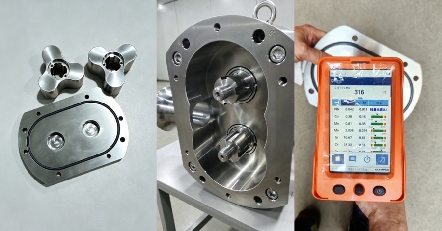 Sanitary Stainless Steel Lobe Pump
