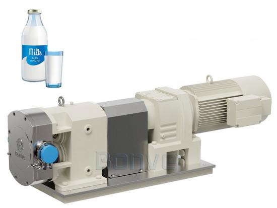 Bombas de lóbulos para transferencia de leche condensada