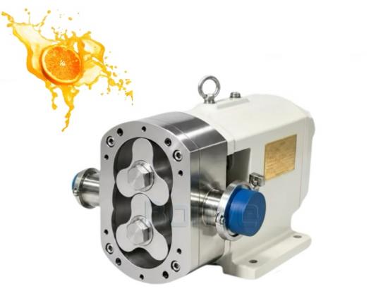 Bomba de rotor sanitaria de acero inoxidable
