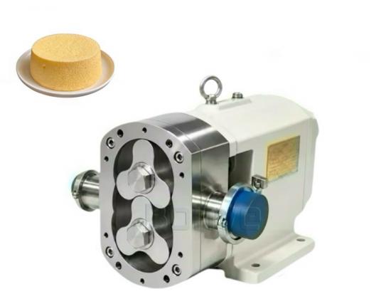 Fabricante de bombas de lóbulos rotativos para masa de pastel