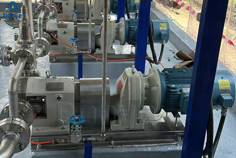 Caso de bomba de transferencia de NaOH al 50% | Aplicación de bomba de lóbulos Bonve